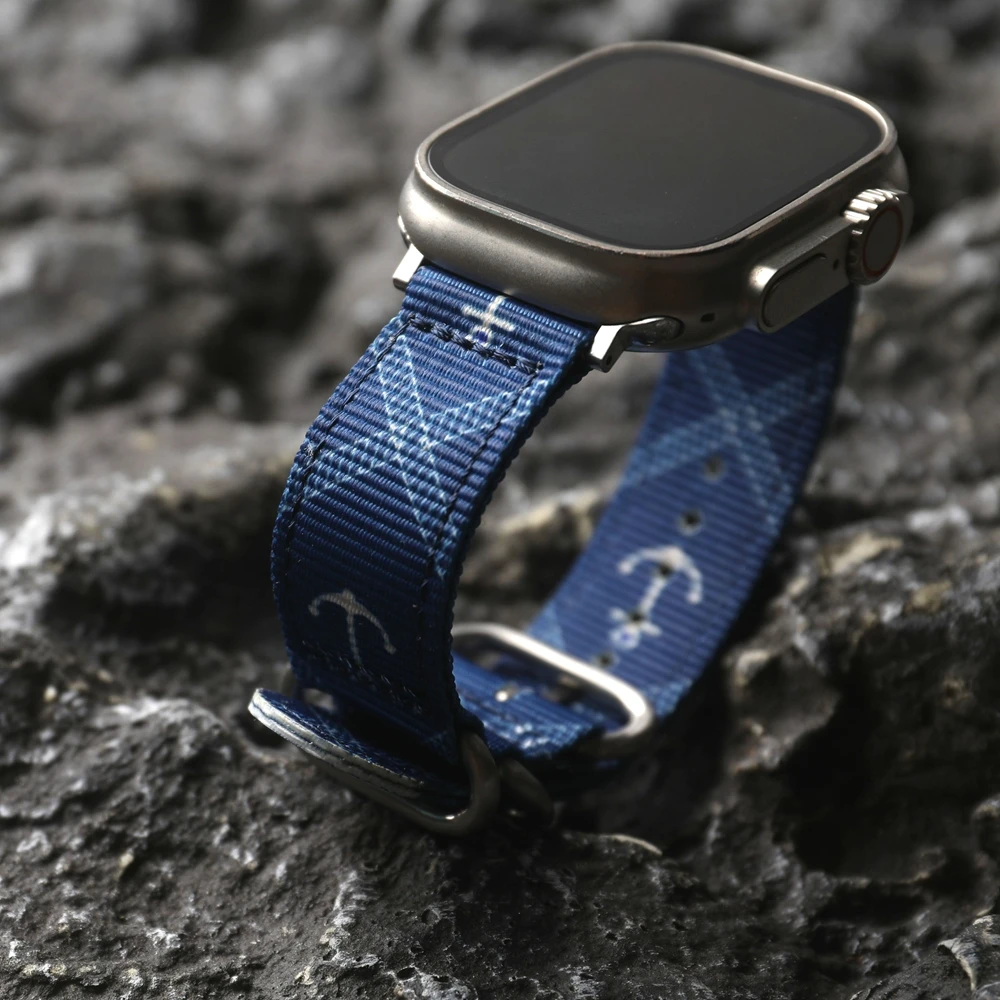 Оригинальный Нейлоновый Ремешок Для Часов С Морским Ремешком Совместимый Iwatch Apple