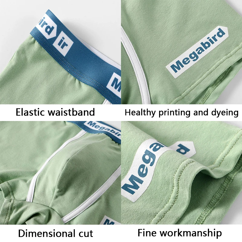 2023 New Men's Panties Underwear Men Men's Boxer Briefs Men's Boxers Men Underpants Soft Cotton Breathable Set Free Shipping