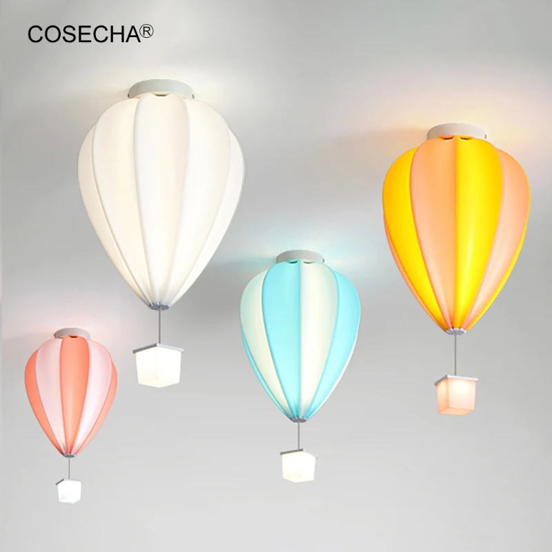Цветной воздушный шар потолочный светильник для детской комнаты уникальный