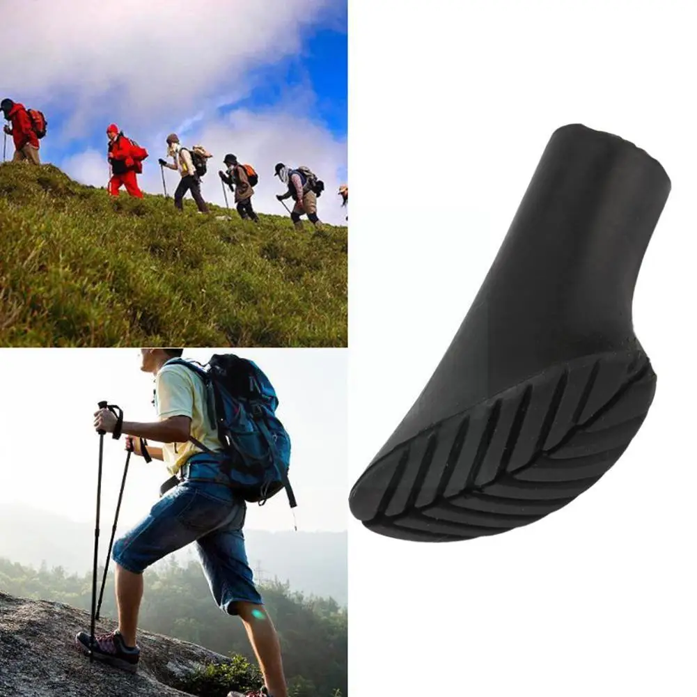 

6pcs Nordic Walking Pole Trekking Pole Tip Protectors Rubber Pads Buffer Replacement Tips End For Hiking Stick Accessories Q6d6