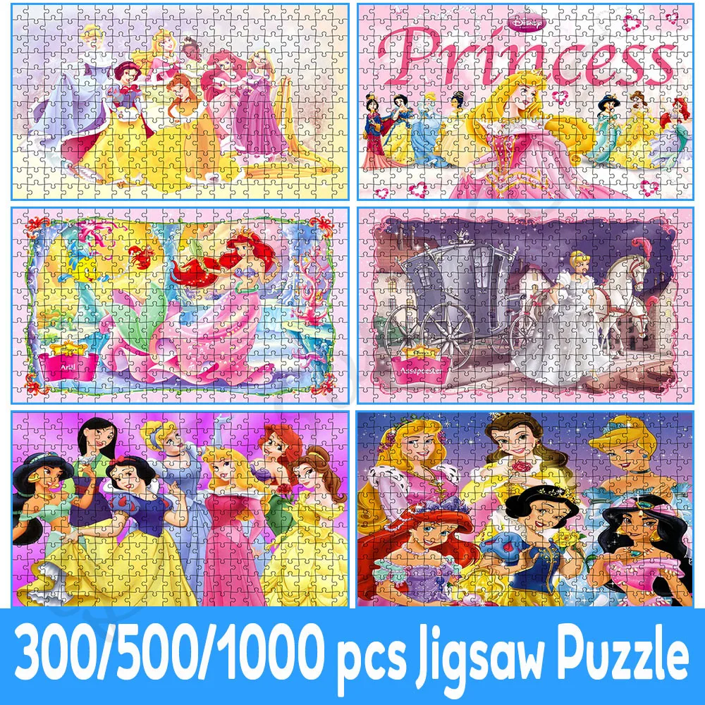 

Пазл для детей из мультфильма «Белоснежка», 35/300/500/1000 шт.