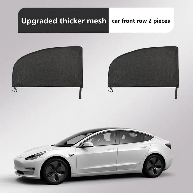

Car Window Screen Door Covers Front Rear Side Window Sunshine Cover Shade Breathable Mesh Car Mosquito Net Help Baby Child Sleep