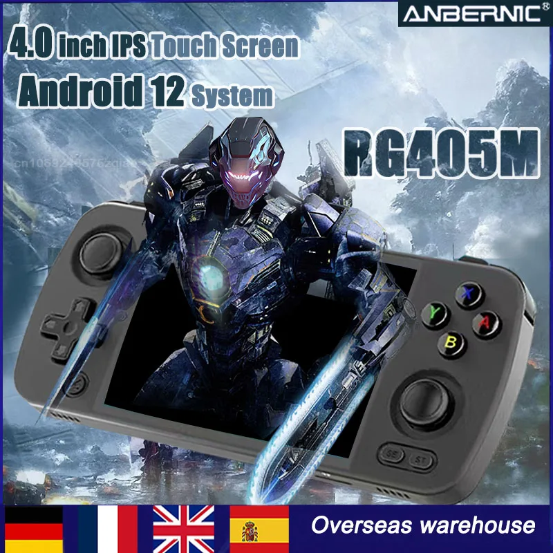 

Популярный ANBERNI RG405M 4-дюймовый IPS экран металлическая портативная игровая консоль Android 12 Unisoc Tiger T618 игровая консоль с поддержкой OTA обновления