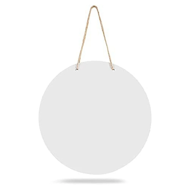 

1 Piece Sublimation Blank Wooden Door Hanger Blank Sign Door Hanger For DIY Christmas Decorations