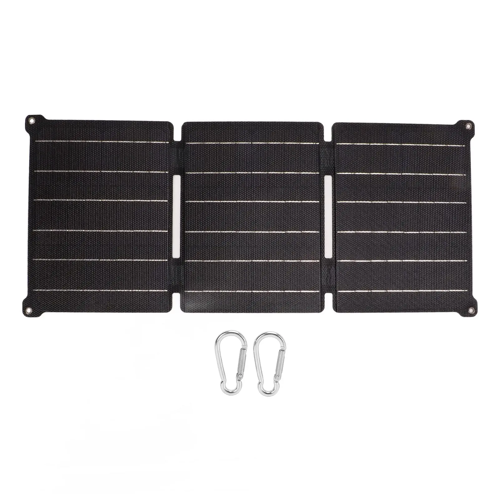 ETFE solar panel 5v 21w Foldable outdoor camping fishing power bank Battery Pack for Household Car Ship Boat Solar charge
