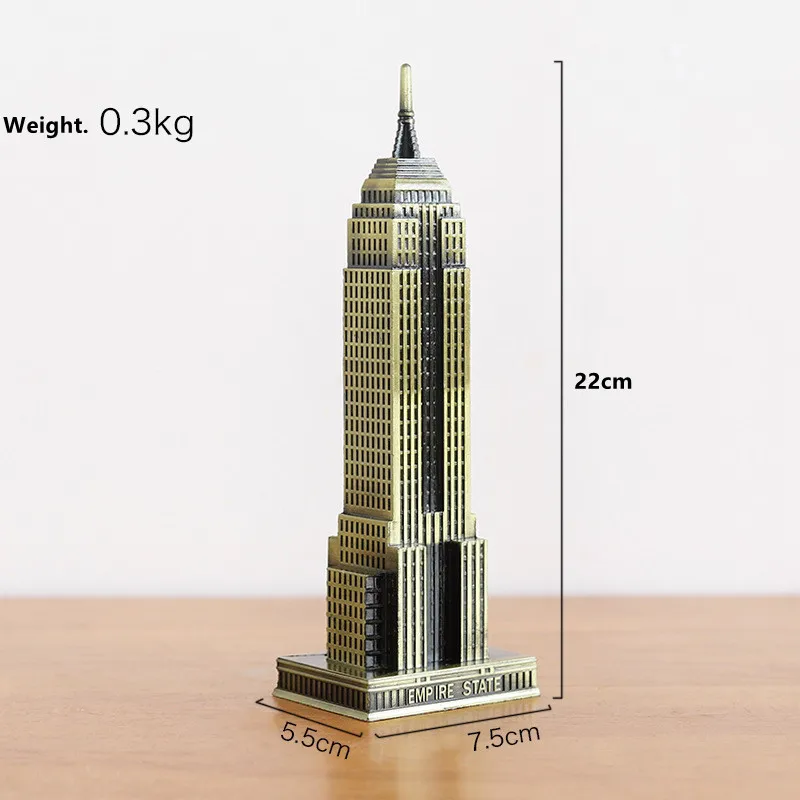Строительные металлические модели украшения характерные для США туристические
