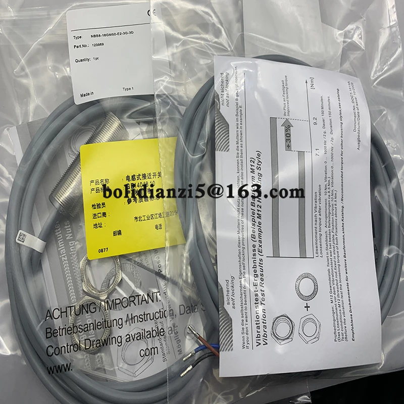 Новый датчик приближения Φ NBB10-30GM50-E0-Y-3D