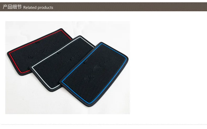 anti slip rubber cup cushion door groove mat for toyota corolla e210 210 2019 2020 2021 accessories car stickers mat for phone free global shipping