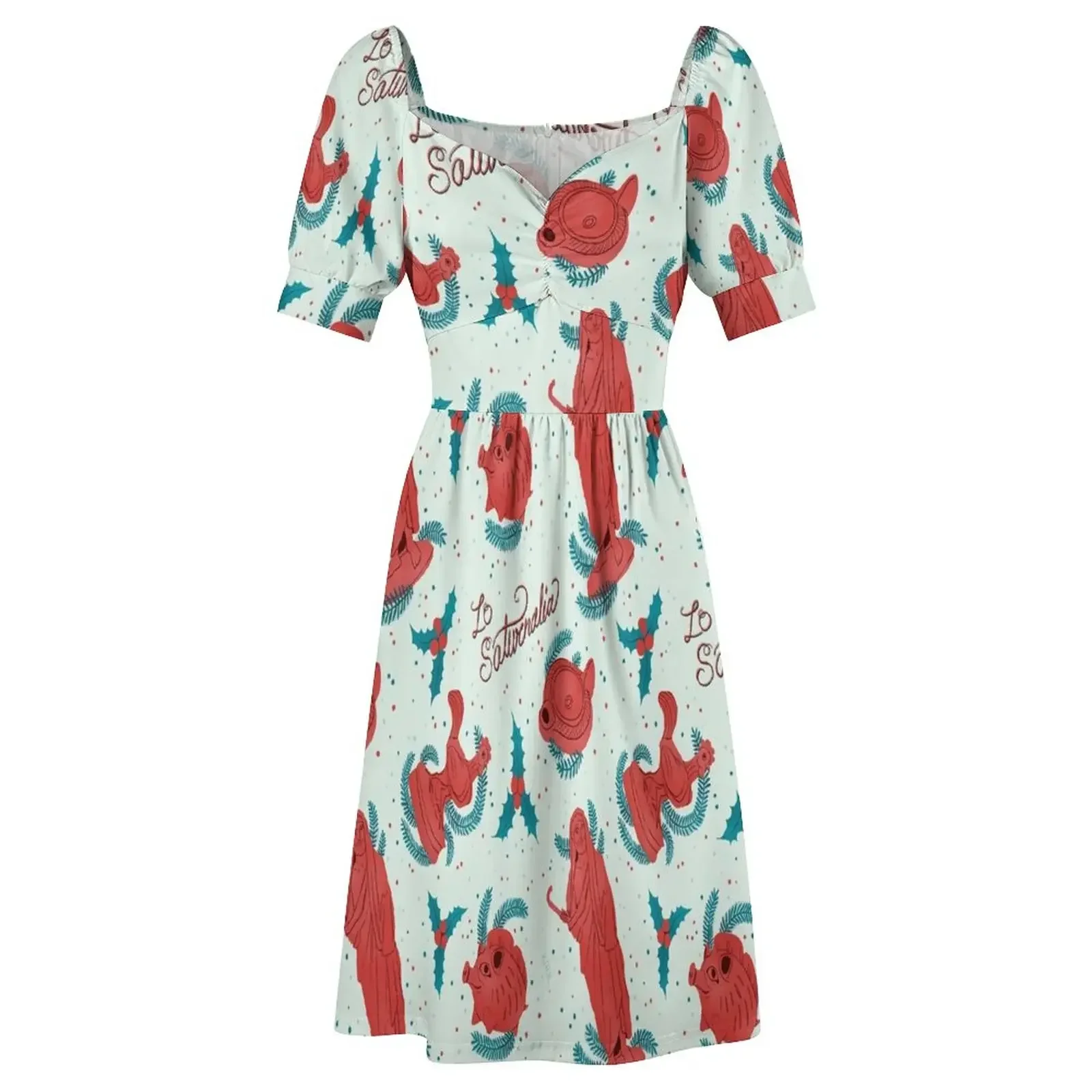 Терракотовое платье без рукавов Сатурканалия Вечернее Вечерние платья для