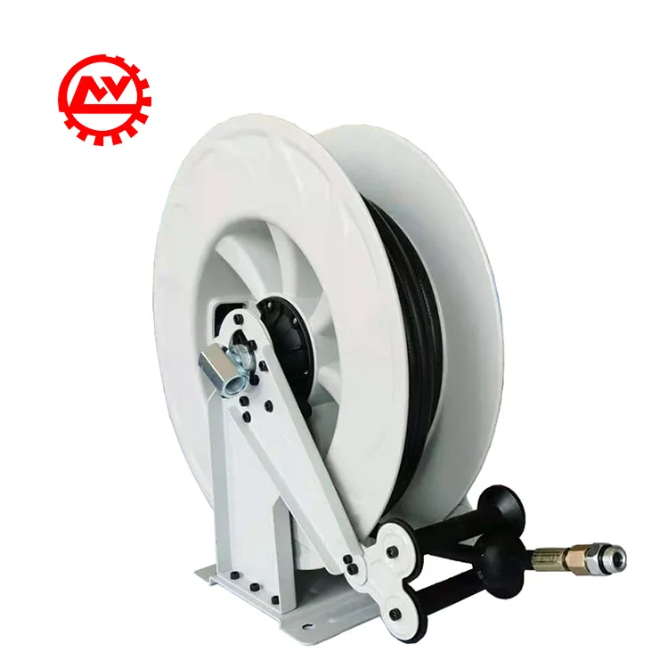 

3/8 Heavy Duty Spring Driver Self Rewind Multipurpose Wall Mount Automatic Retractable Hose Reel