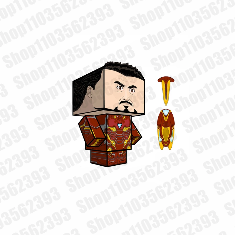 Экшн-фигурки из бумаги для сборки HEROCROSS KT1004 KT1016 KT1027 KT1055 KT1057 KT1062