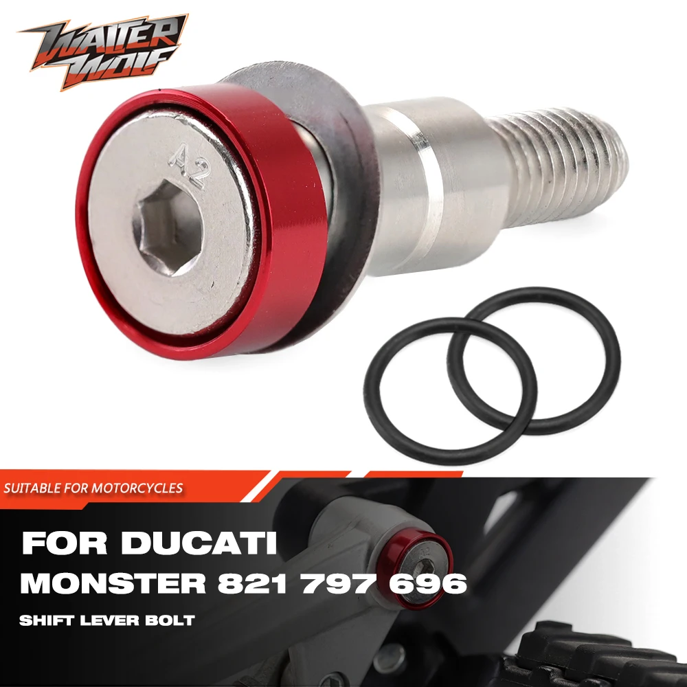 

For DUCATI MONSTER 659 695 696 796 797 821 937 950 1100 1200 S/R Accessories Motorcycle Gear Brake Shift Lever Pedal Bolt Screw