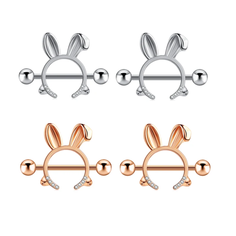 

Штанга из нержавеющей стали для пирсинга сосков, ювелирное изделие с кристаллами для груди, пирсинг в форме сердца, яркая обложка для сосков, штанга для женщин 14G