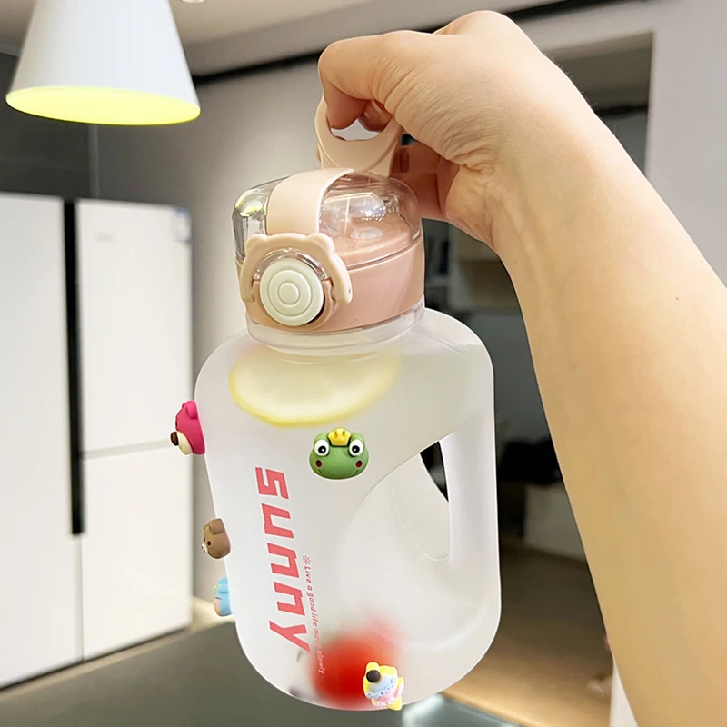 Бутылка для воды девочек бесплатная доставка спортивный кувшин фитнеса