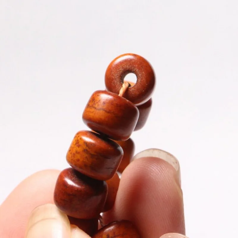 Мужской и женский браслет с бусинами в стиле старого жареного тибетского стиля