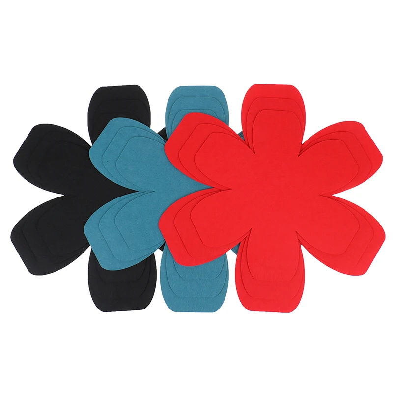 

3PCS Pot Pan Protectors Non-woven Fabrics Prevent Pads Pot Protect Scratching Divider Cookware Surfaces Separate