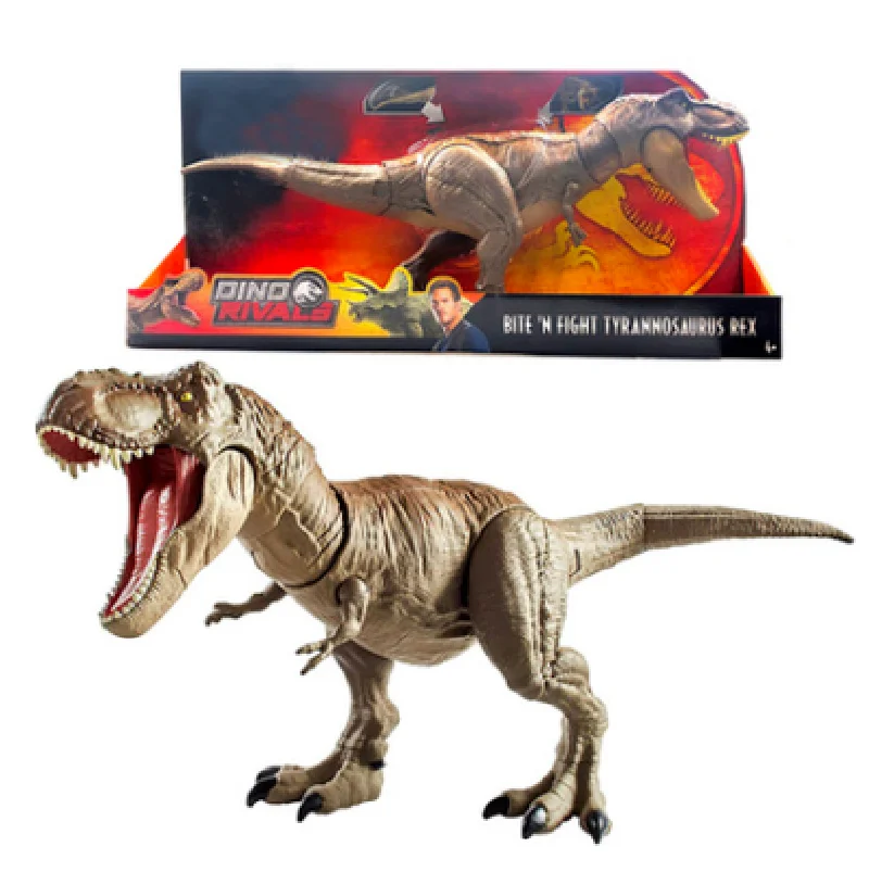 Jurassic World Big Size Indominus Rex Dinosaur Tyrannosaurus Series Movable Joints Sound Effects Model Toy For Children Boy Gift images - 6