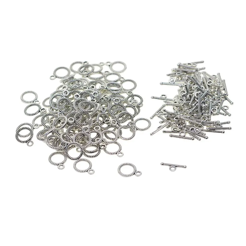 

100 комплектов, застежка для браслета и ожерелья