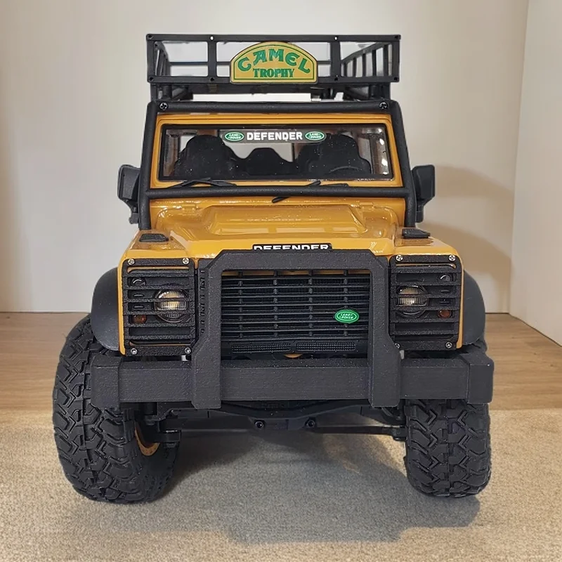 Fms Fcx24m искусственный 1/24 Camel Cup Land Rover Defender D110/d90 универсальный Передний Бампер типа A