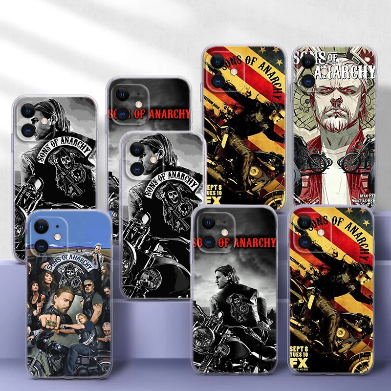 P292 sons of Анархии сезон 7 шаблон мягкая фотография для Moto G Play E20 E4 E40 E5 E6 E6S E7 Power Edge 20 Lite