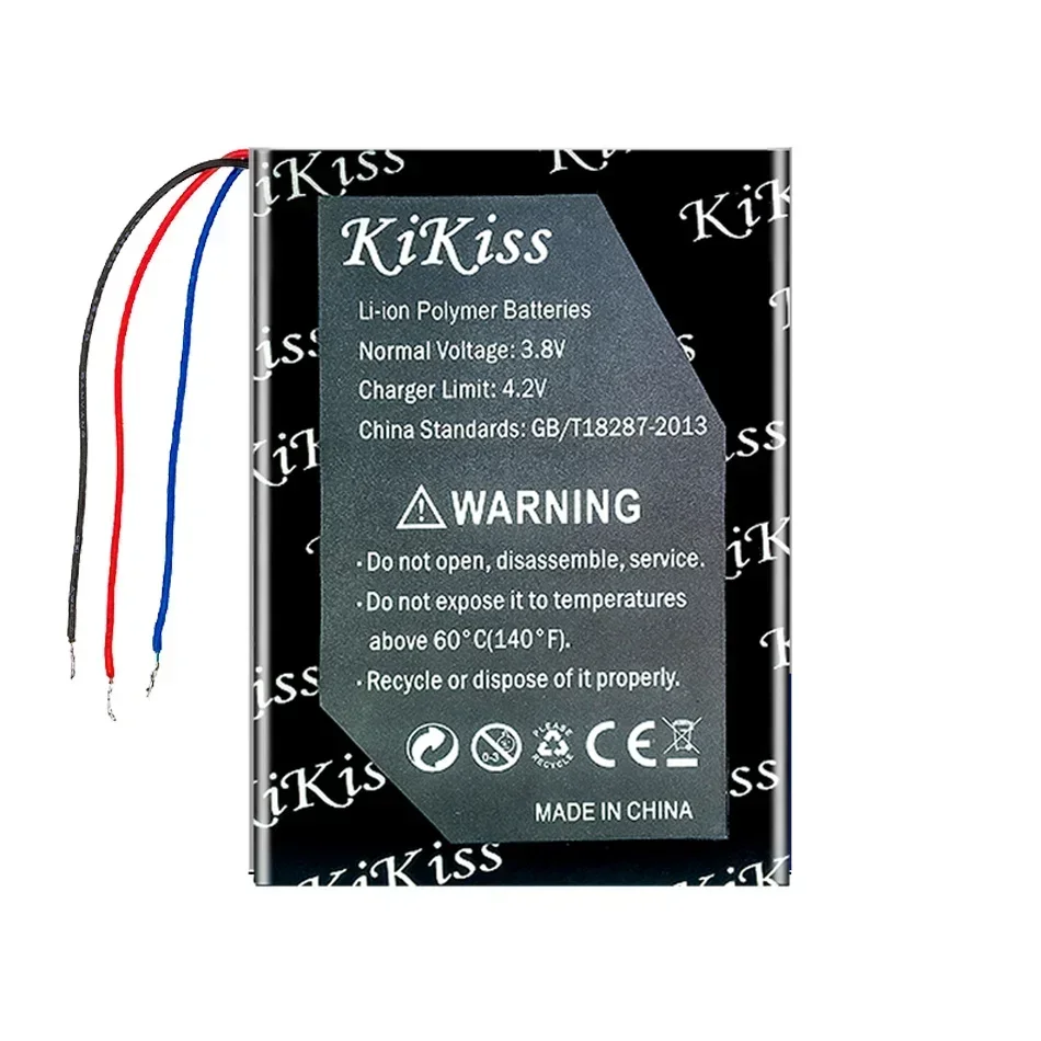 Аккумулятор KiKiss GSP емкостью 1400 мАч 383555 Для JBL Clip 2 Plus Plus/2 AN/CLIP2BLKAM/CS056US/P 04405201 Цифровая