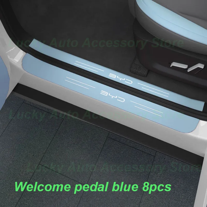 Чехлы для автомобильных дверей противоударные наклейки BYD Seagull EV 2023-2024 B