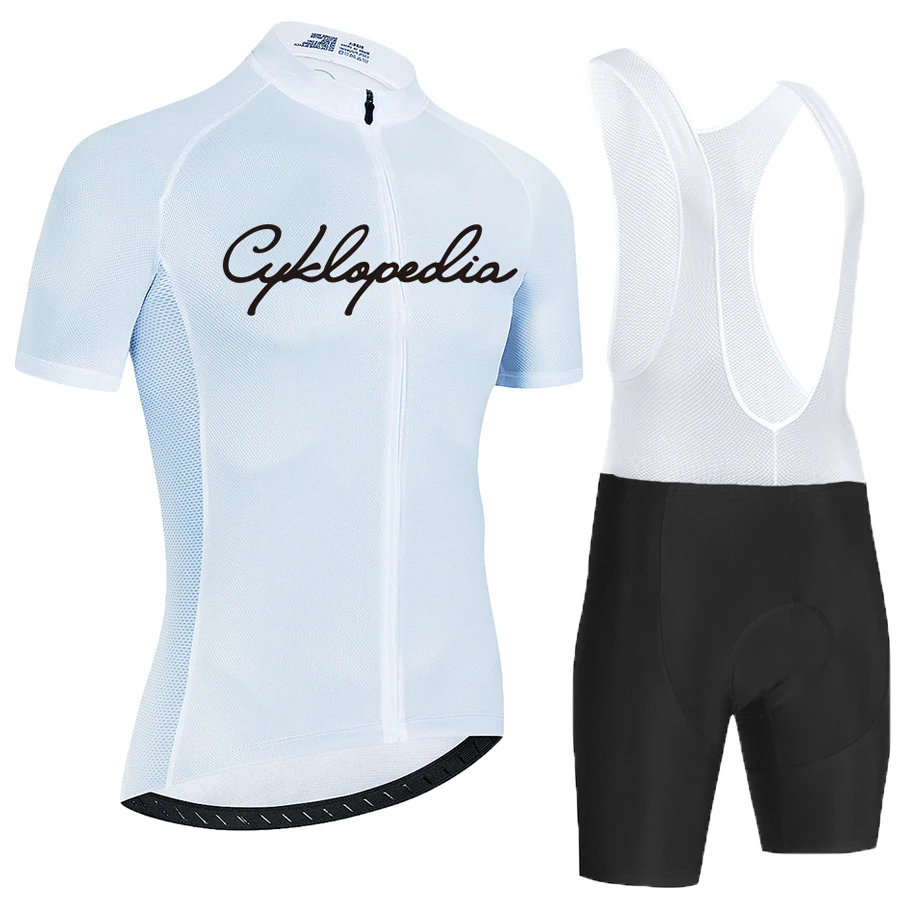

Cyklopedia Cycling Bib Shorts Men's Mountain Bike Jersey Clothing Summer Complete Racing Bicycle Clothes Quick-Dry Sports Set