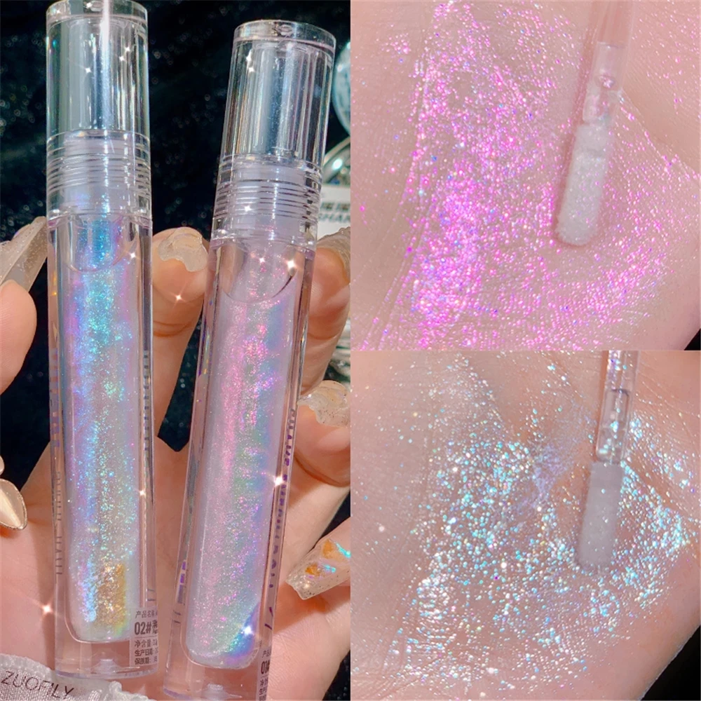 

Glitter Highlighter Liquid Eye Shadow Eyeliner Durable Waterproof Pearl Shiny Shake Liquid High Gloss Brighten Silkworm Makeup