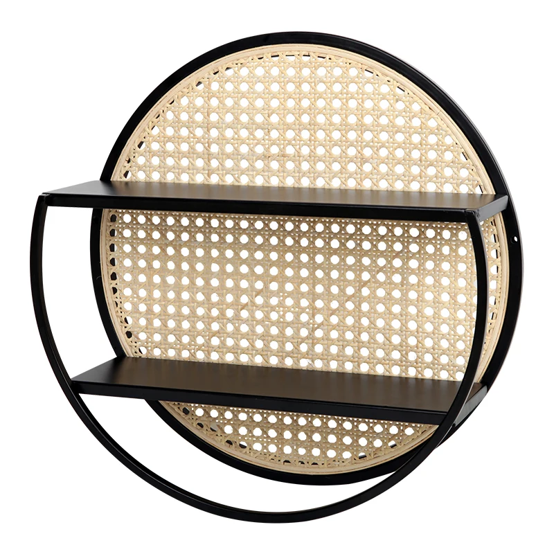 

Скандинавская настенная полка для хранения в стиле ретро