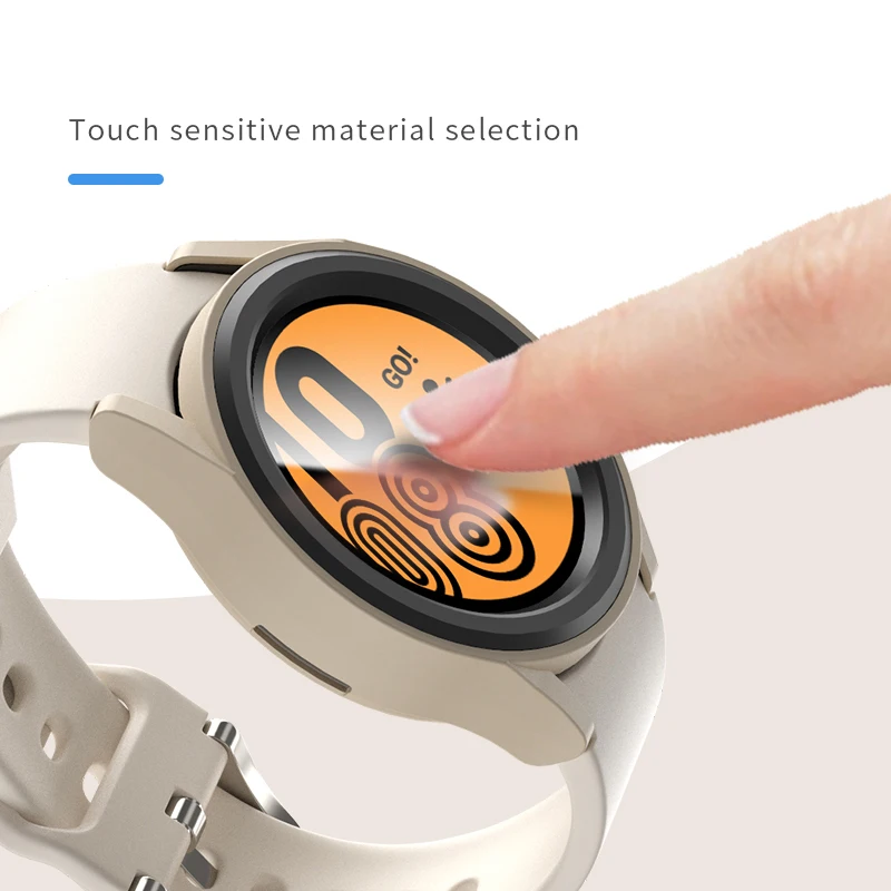 Полый чехол для Samsung Galaxy Watch 6 40 мм 44 жесткий защитный из ПК с защитой от царапин