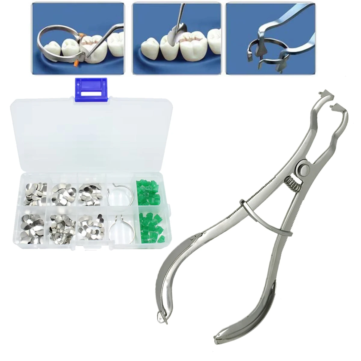 Стоматологические зажимы для резиновой плотины зажим цвета слоновой кости щипцы