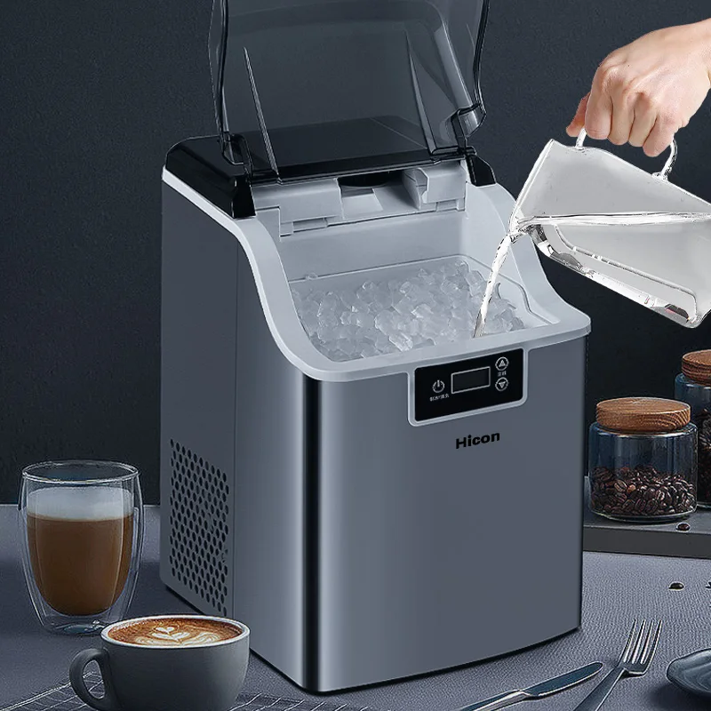 

ZL Ice Maker Coffee Machine Irregular Small Ice Crushing Automatic Ice Maker