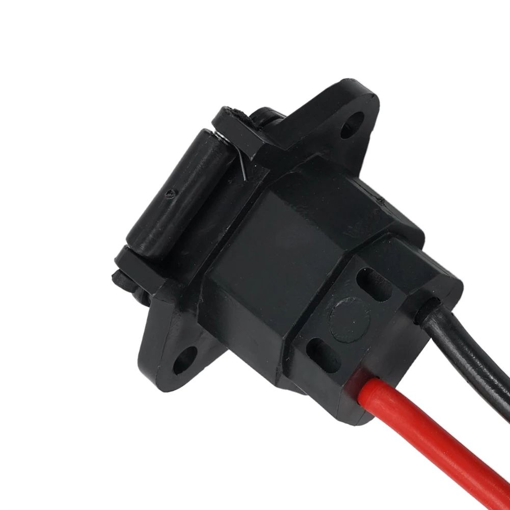 

Car Electric Scooter Vehicle Charging Socket E-Bike Car Plug Cable Wire Connector Universal Three Vertical Charging Socket
