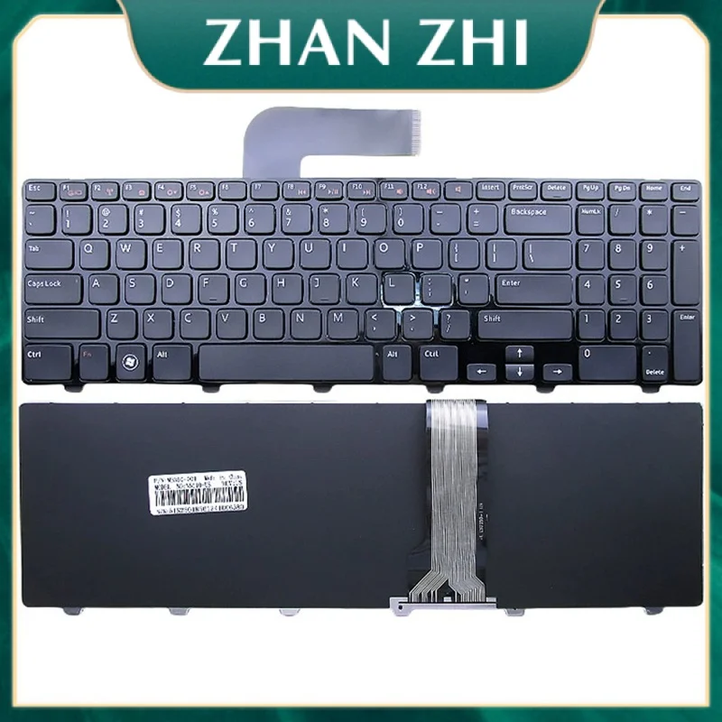 New Laptop Rreplacement Keyboard Compatible for DELL Inspiron N5110 15R M5110 M501Z M511R