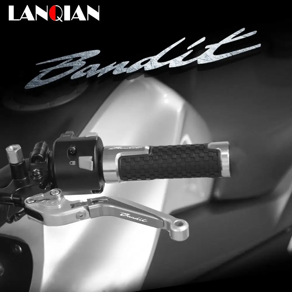 

For Suzuki GSF 600S BANDIT Motorcycle Aluminum Brake Clutch Levers & Handlebar Grips GSF 600S BANDIT 1995-2004 2001 2002 2003