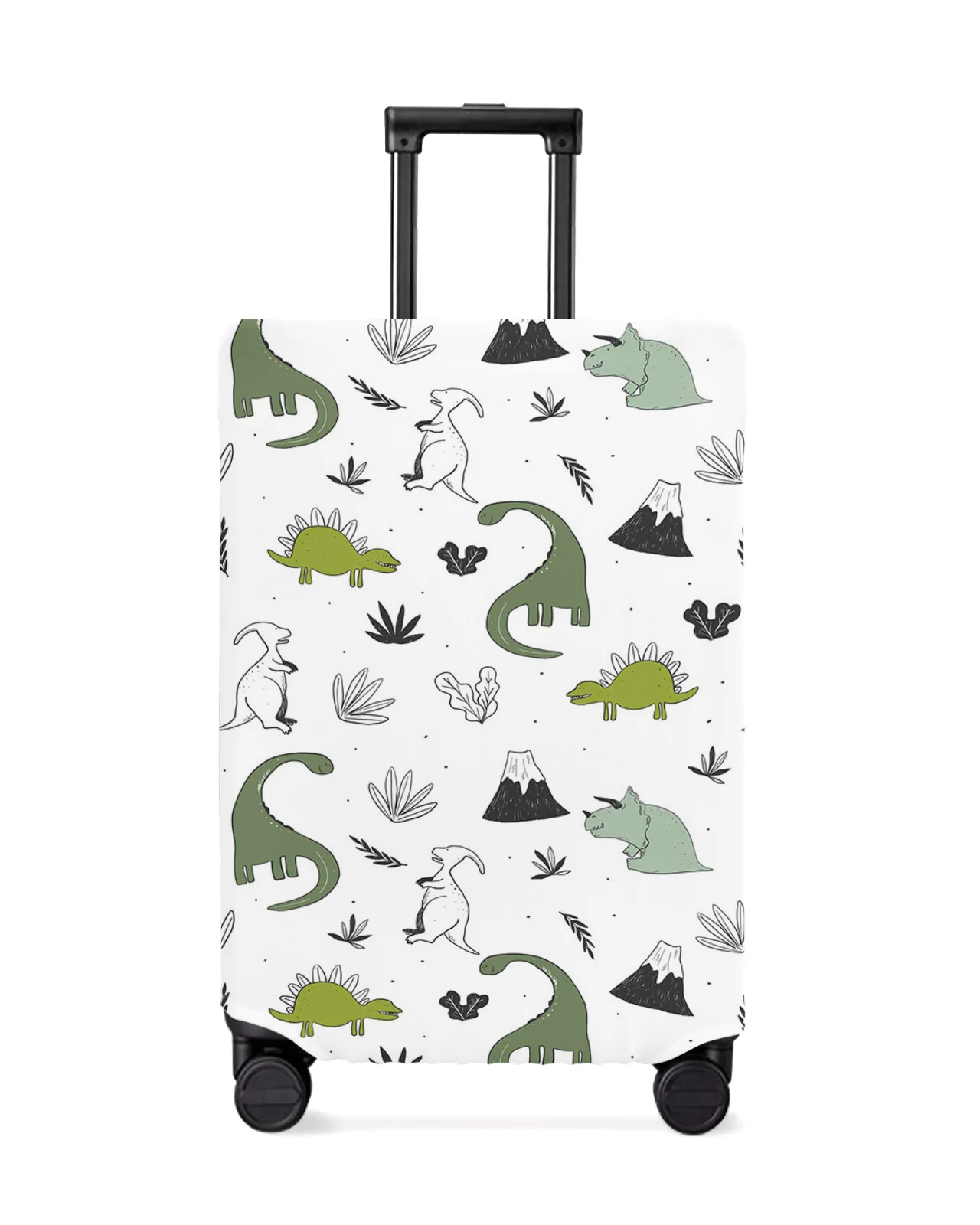 

Animal Green Dinosaur Plant Travel Luggage Cover Elastic Baggage Cover Suitcase Case Dust Cover Travel Accessories