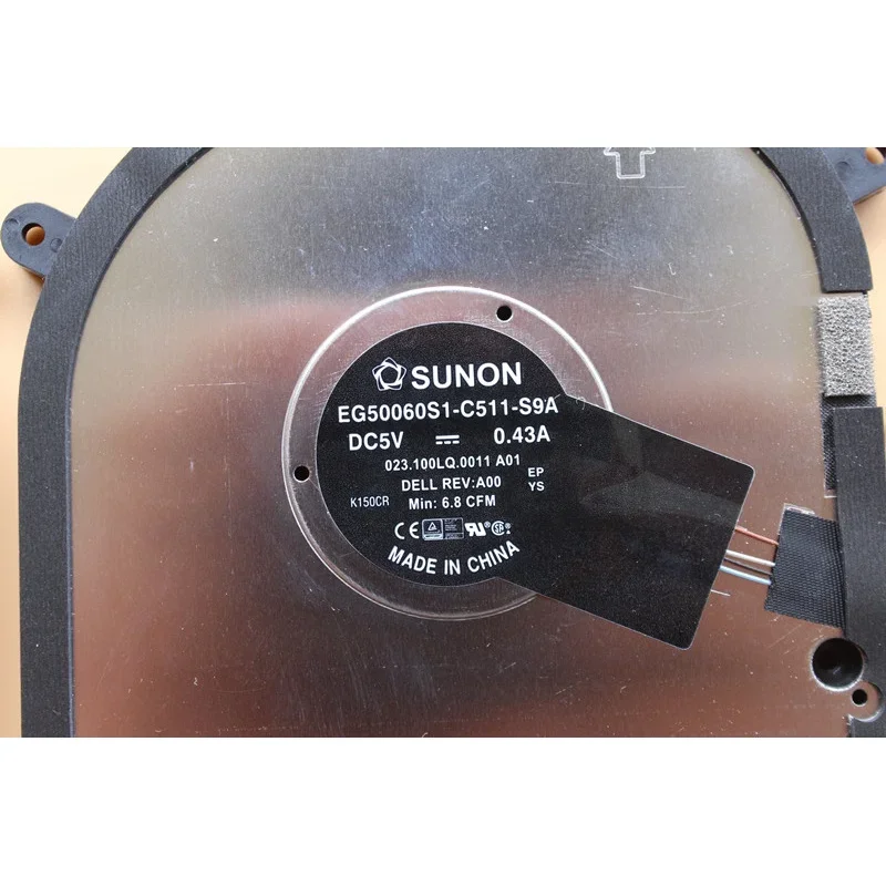 cooler fans for Dell XPS 17 9700 9710 9720 Precision 5750 5760 cooling fan EG50060S1-C511-S9A EG50060S1-C501-S9A 0MXF81 0P2FY9