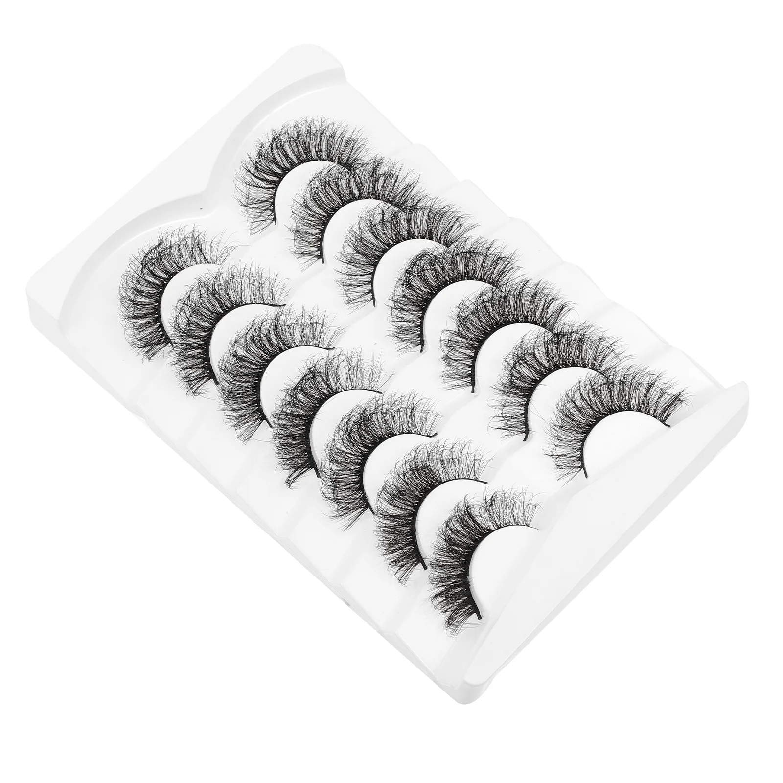 

Lashes Eyelashes Eyelash False Natural Fake Makeup Eye Artificial Faux Fluffy Pack Cosplay Costume Masquerade Extensionlook