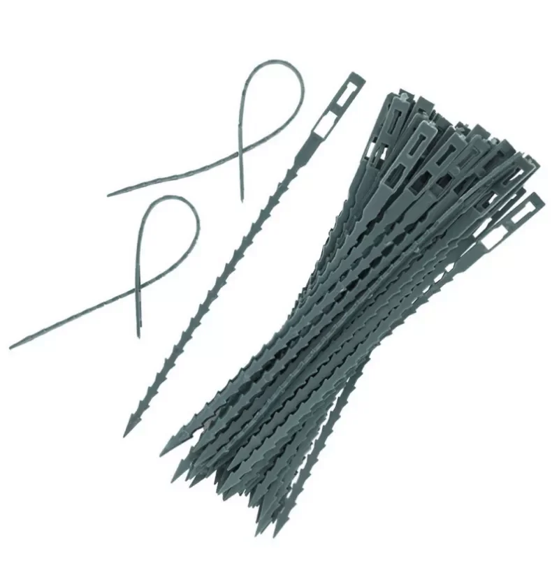 

Cable Tie Self-locking Plastic Wire Cable Zip Ties Green Fastening Ring Multi Purpose Fish Bone Garden Binding Cable Tie