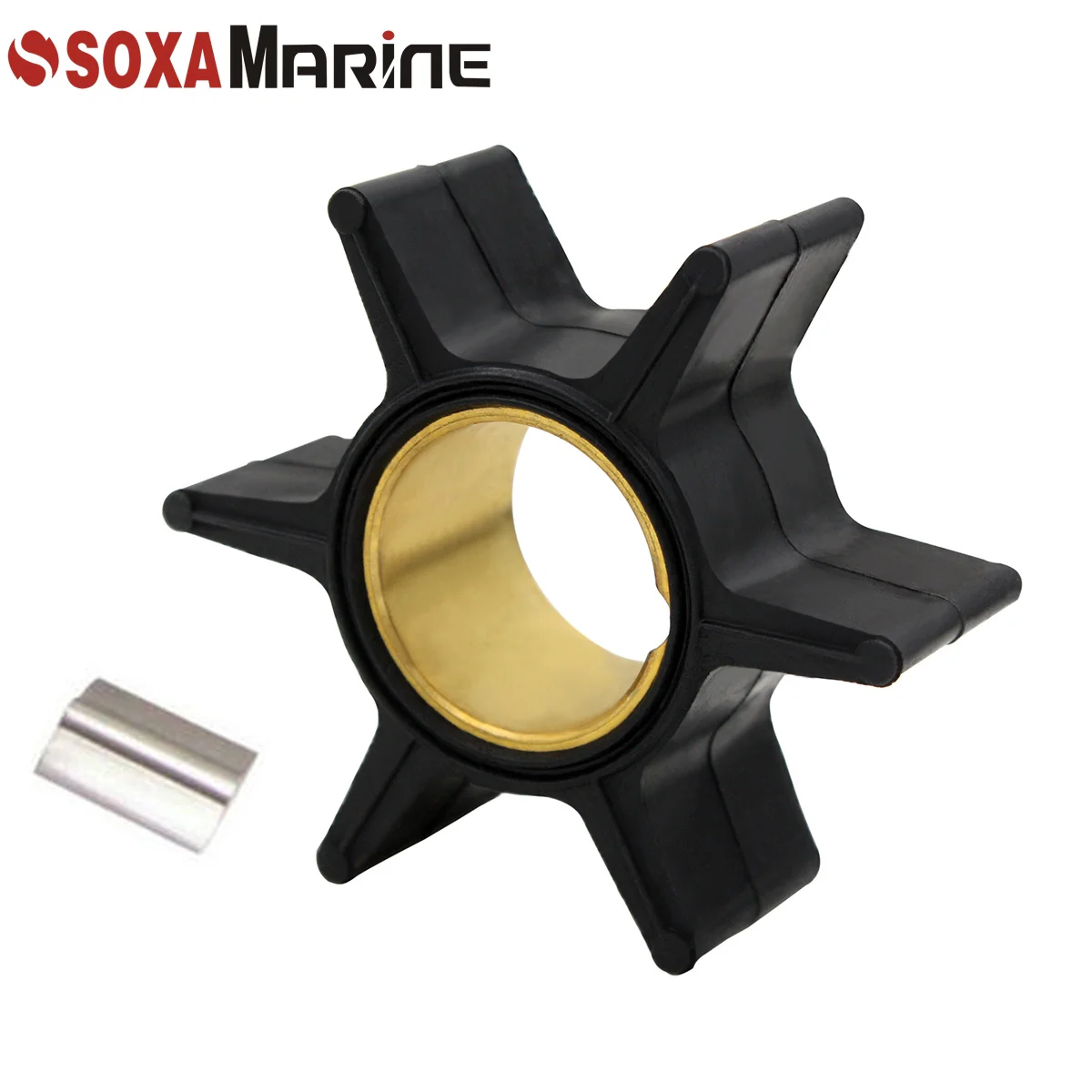 47-89983T Крыльчатка водяного насоса с ключом Mercury Mariner 30 35 40 50 60 65 70 HP 2-тактный