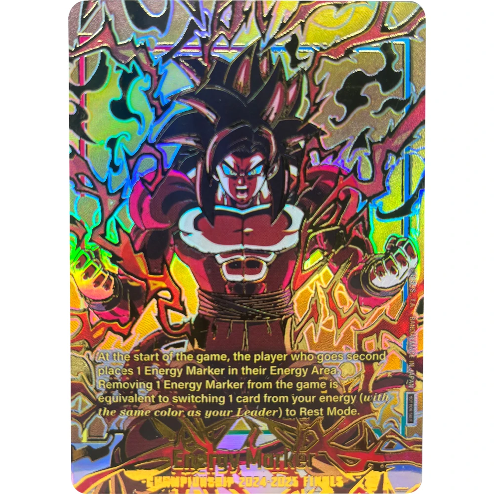 Фото Коллекционные карточки Dragon Ball: Сон Гоку, Гогета, ЧЕМПИОНАТ 2024-2025, ФИНАЛЫ. Высококачественные самодельные игровые карты DIY. Подарок-игрушка. №3