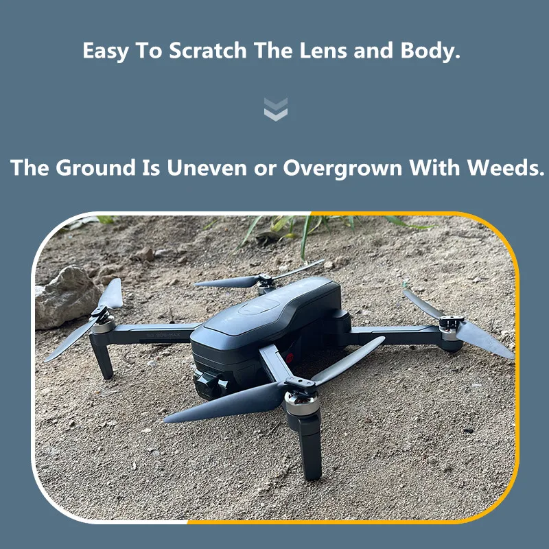 Фото Посадочная площадка для квадрокоптеров DJI Mini 4 Pro/Air 3/Avata 2/Mavic 3 Pro, Универсальный коврик 40/50/60 см, аксессуары для Дронов №4