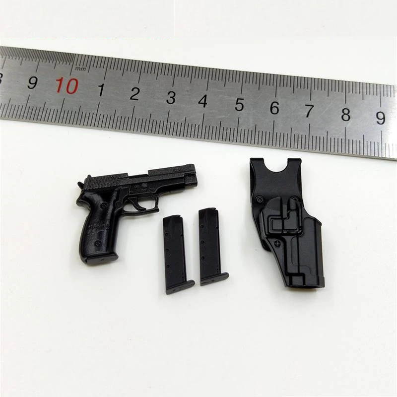 

For Sale 1/6 EASY&SIMPLE ES 06027 SCAR 20S Series Weapon Elevator Model C D P266 Pistol Clips Set For Action Figure Collect