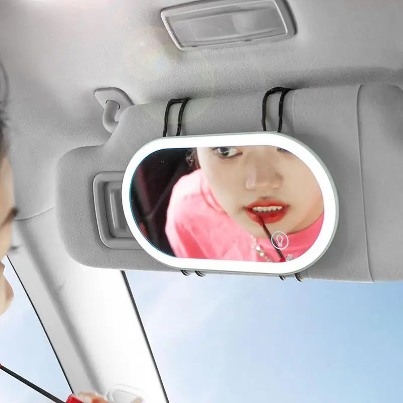 

Автомобильное зеркало для макияжа с солнцезащитным козырьком, солнцезащитное косметическое зеркало, универсальное зеркало для салона автомобиля, для различных автомобилей, грузовиков, автомобильные аксессуары