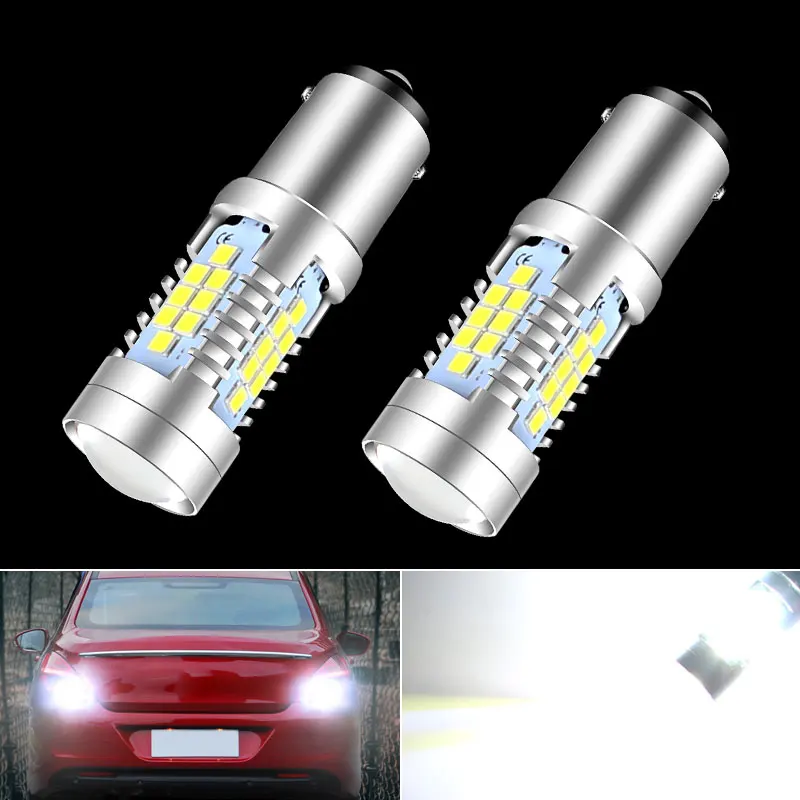 

Лампа светодиодная заднего хода Canbus P21W BA15S 1156 для Peugeot 301 306 307 CC SW 308 406 407 408 508 2010-2019, 2 шт.