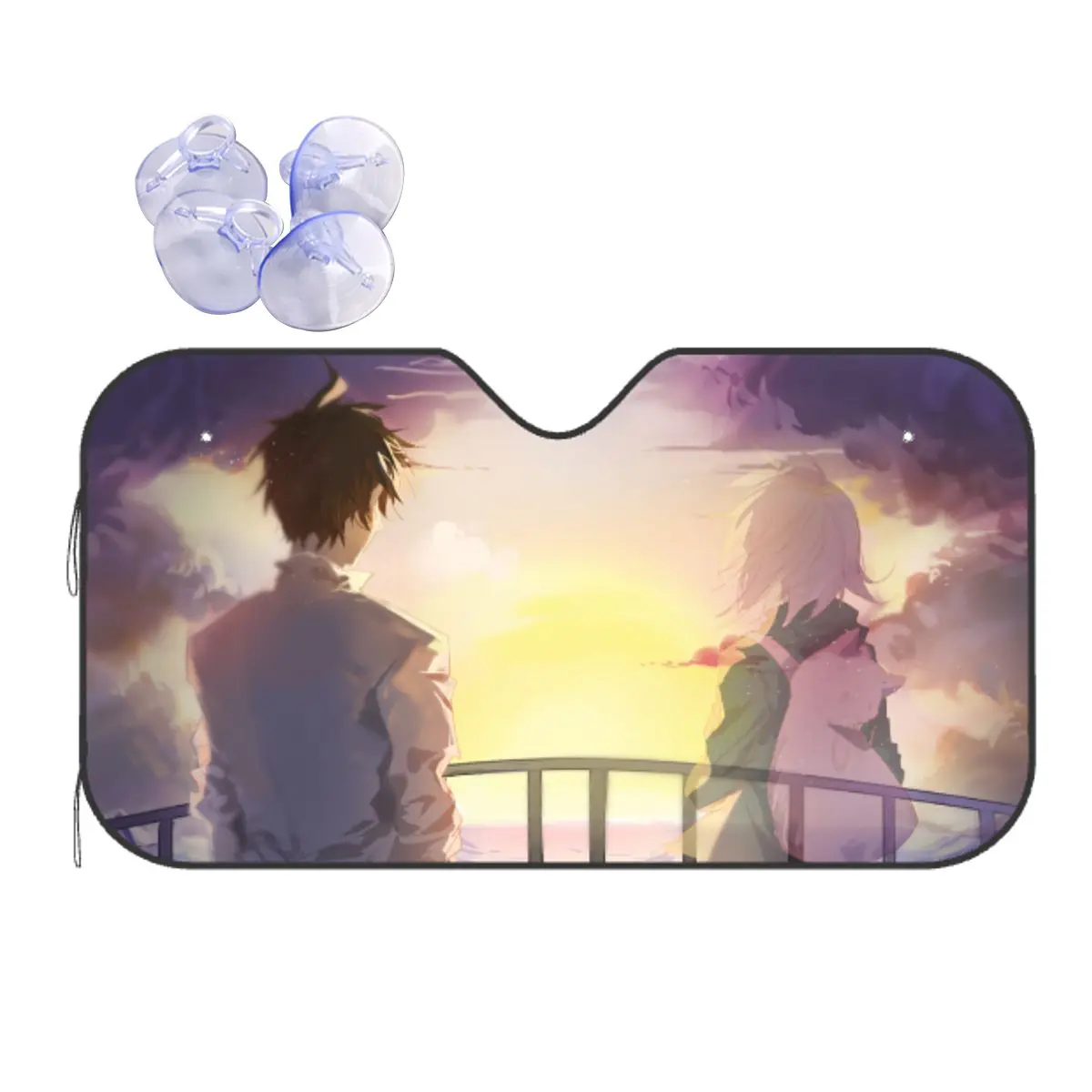 

Danganronpa Sunshade Windscreen Awesome Cover Front Block Window 70x130cm Car Window Windscreen Cover Blinds Sun Shade Protect