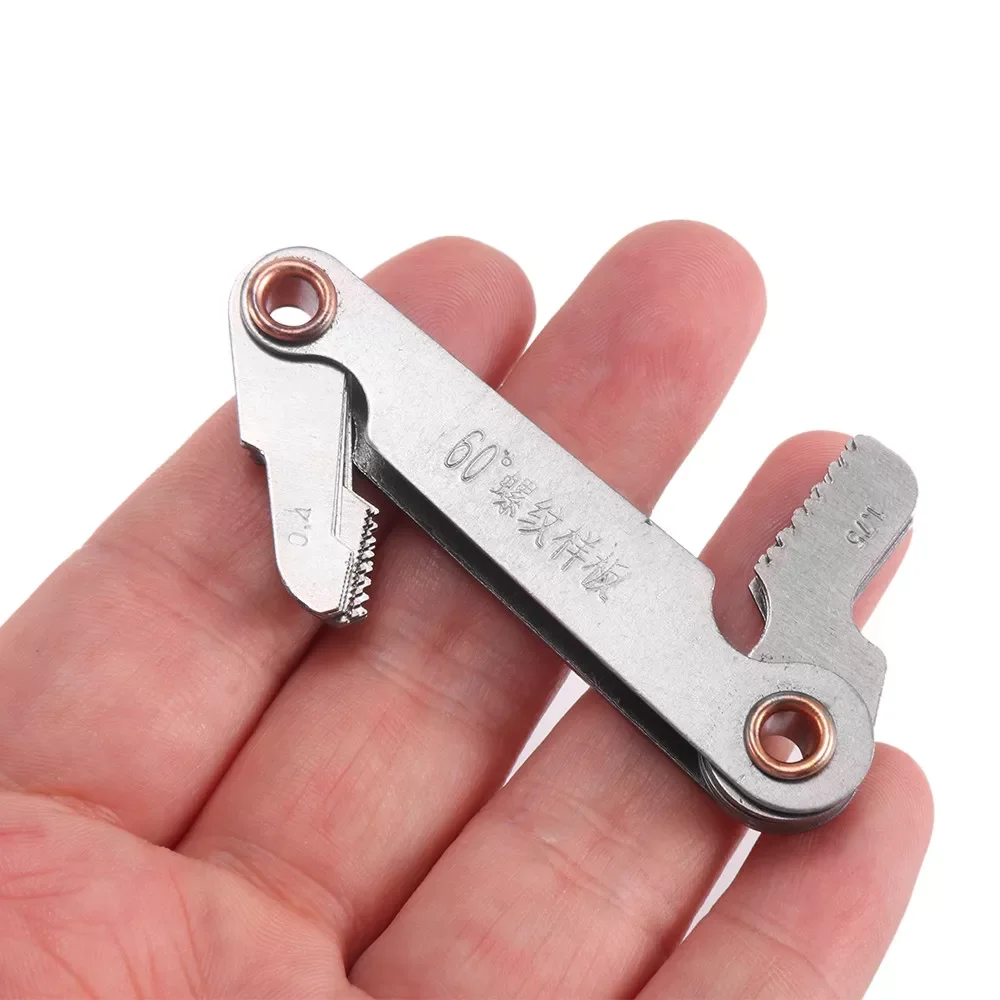 

Degree Metric Inch Thread Plug Gauge Gear Tooth Screw Pitch Gauges Measuring Carbon Steel Center Measurement Combina Tools