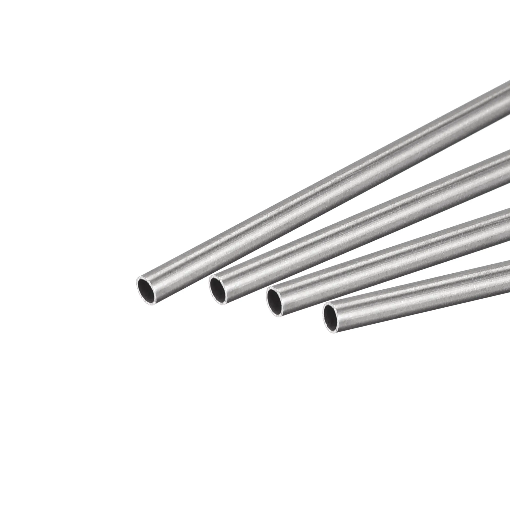 

Uxcell 304 Stainless Steel Round Tube 2mm OD 0.2mm Wall Thickness 300mm Length 4 Pcs