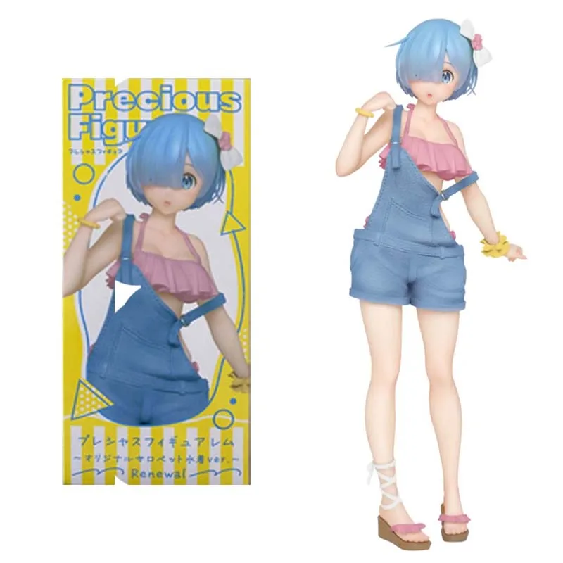 

Фигурка аниме «Жизнь в другом мире» от нуля Taito, фигурка Рем комбинезона, Коллекционная модель, аниме экшн-фигурка, игрушки для мальчиков