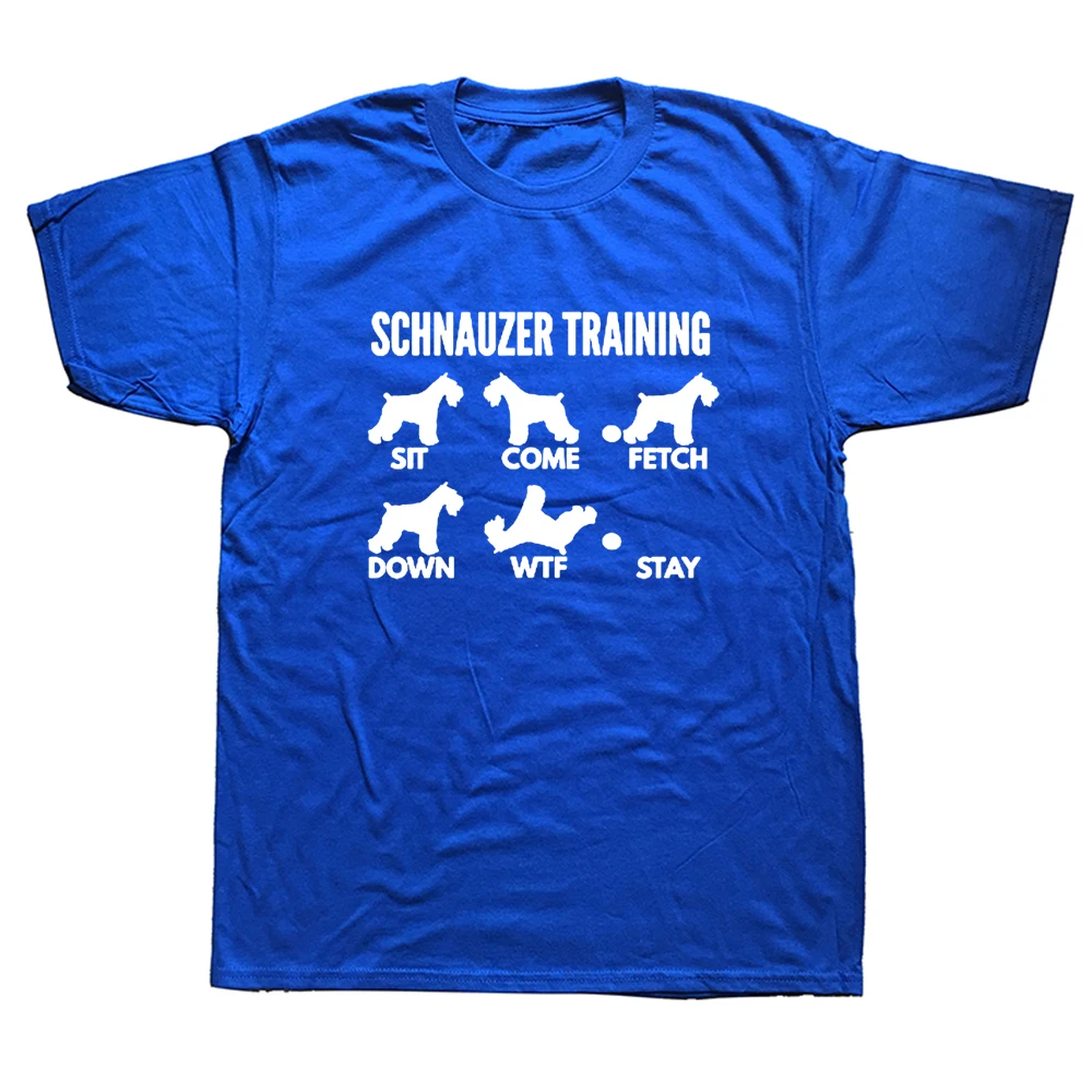 

Тренировочная футболка с изображением собаки науцера, смешные хлопковые футболки на день рождения с коротким рукавом, повседневные топы с ...